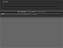 Tablet Screenshot of jr.org